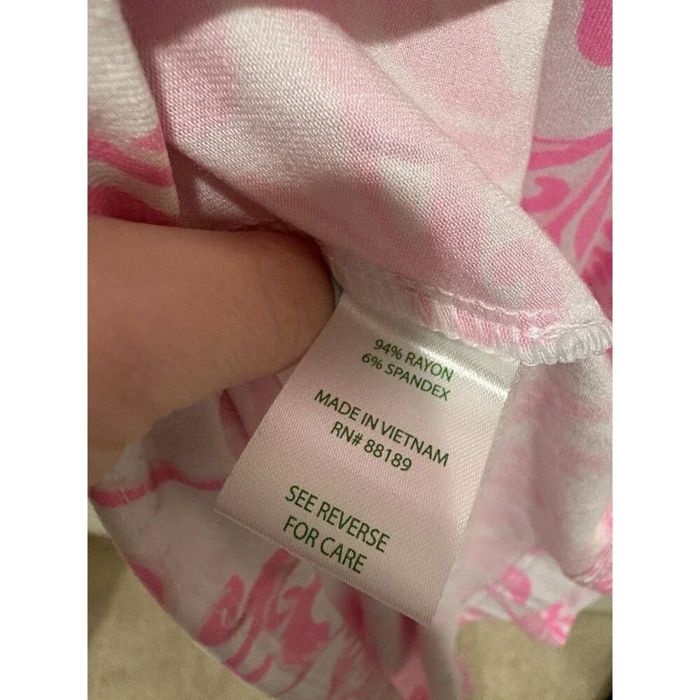 NWT Lilly Pulitzer Parigi Maxi Dress Rousseau Pink Glisten In The Sun Size M - Picture 5 of 8